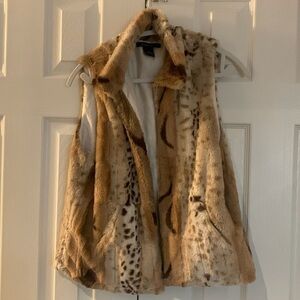 Cejon Faux Fur Vest